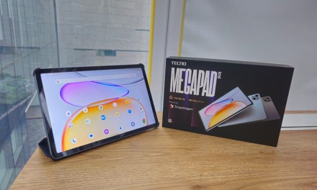 Tecno Megapad SE Jadi Tablet Murah Dengan Tombol AI Nyentrik
