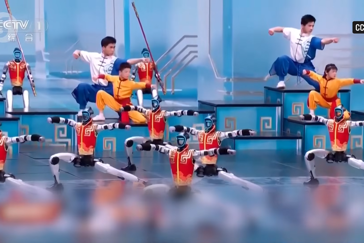 Robot Humanoid China Naik Level