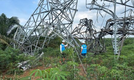 Hujan Lebat Dan Angin Kencang Rusak 12 Tower Transmisi