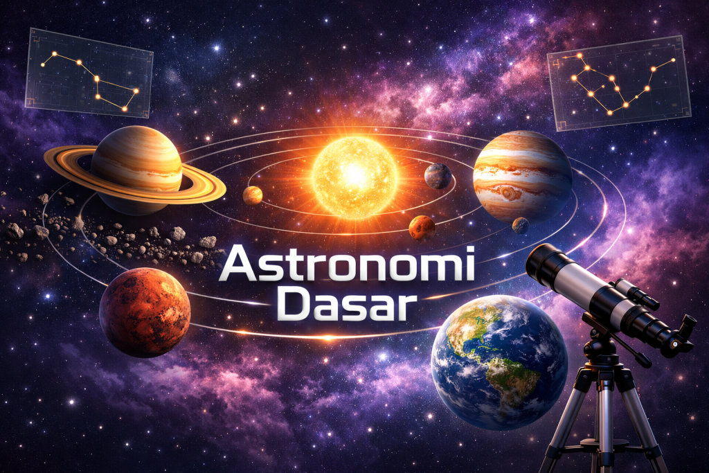 Astronomi Pemula: Mengenal Alam Semesta Dan Benda Langit
